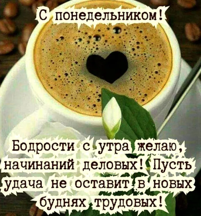 Красивые открытки и картинки Добрым утром понедельника.