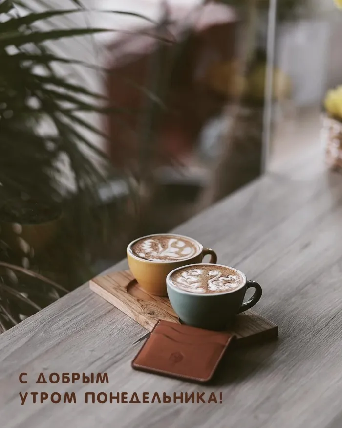 Красивые открытки и картинки Добрым утром понедельника.