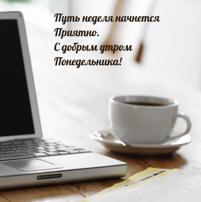 Красивые открытки и картинки Добрым утром понедельника.
