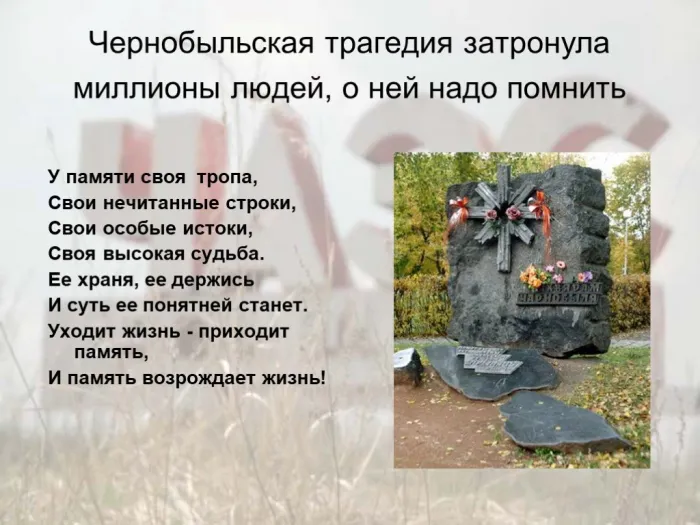 Картинки с Днем памяти о чернобыльской катастрофе (55 открыток).