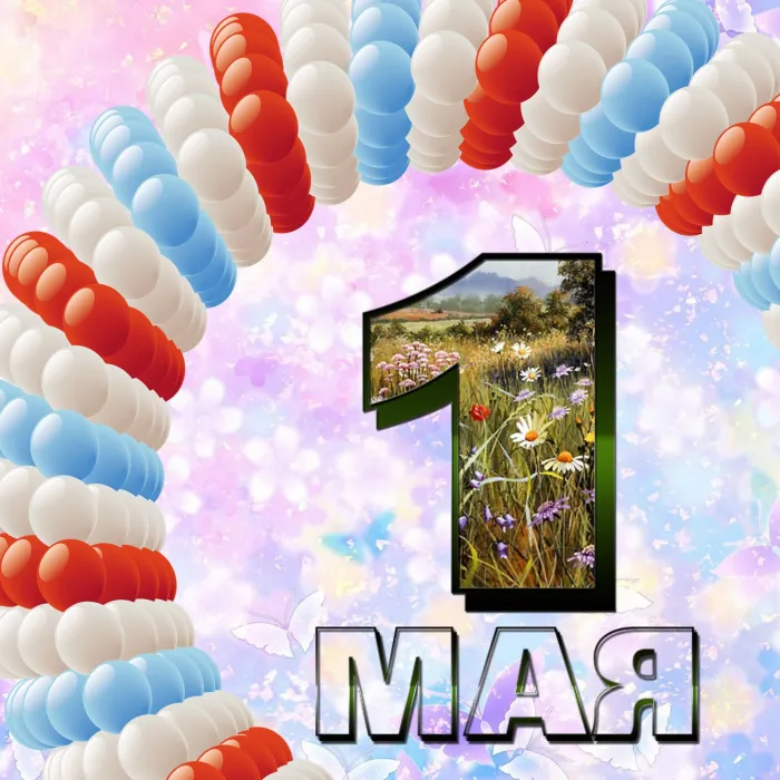 Картинки с 1 мая (195 открыток). Красивые картинки с надписями