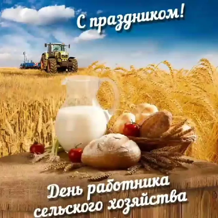 Картинки и открытки с Днем работника сельского хозяйства. Красивые открытки с Днем работника сельского хозяйства и перерабатывающей промышленности